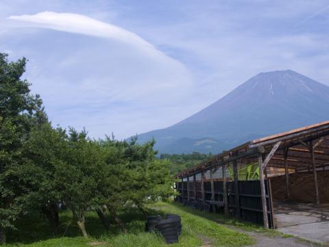 Fuji blows its top